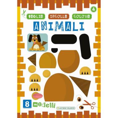 Libri taglia, incolla, colora