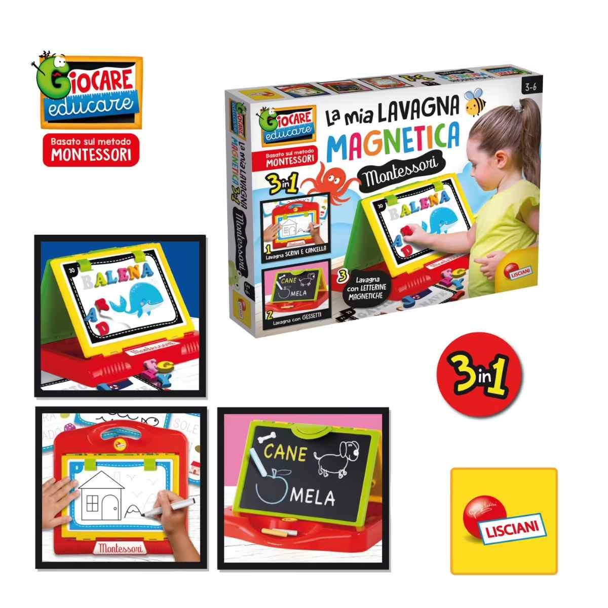 Montessori la lavagnona magnetica