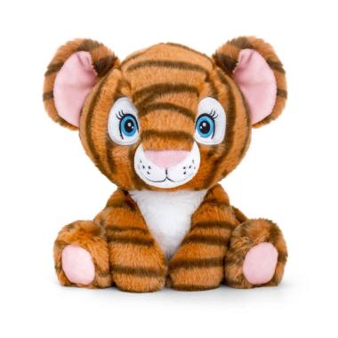 Peluche ecosostenibile adottami tigre cm 25