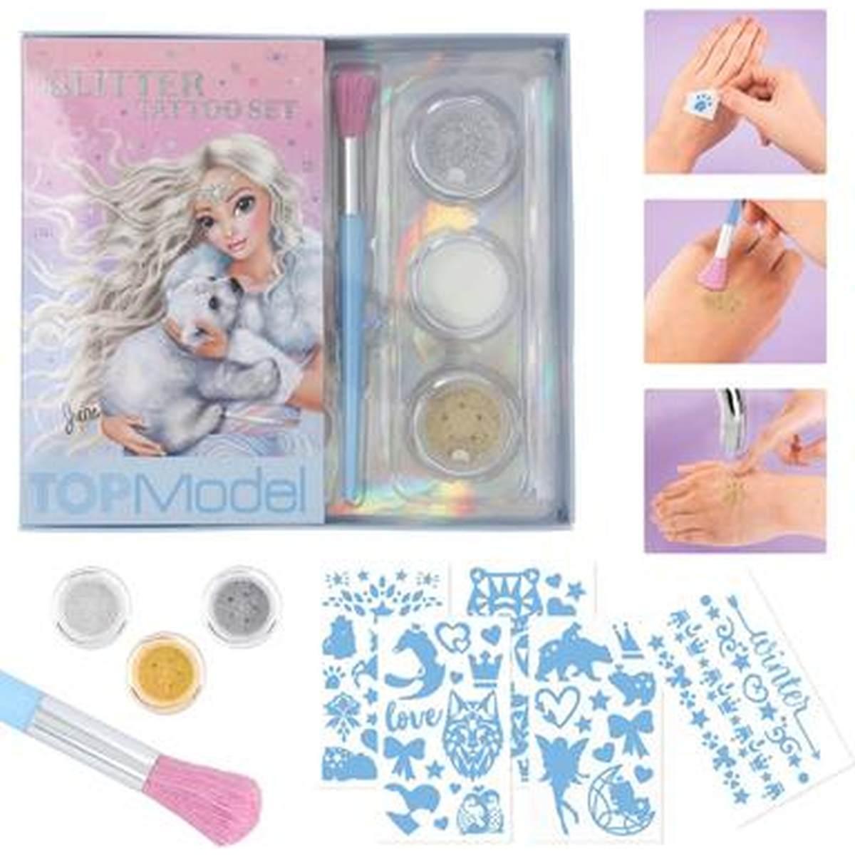 Glitter tatto set iceworld