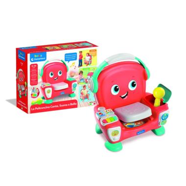 Poltroncina canta suona e balla baby clementoni
