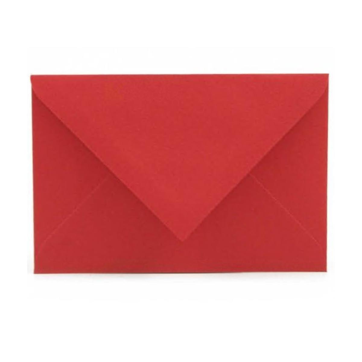 Biglietti auguri colore rosso f.to 7x11 cmm