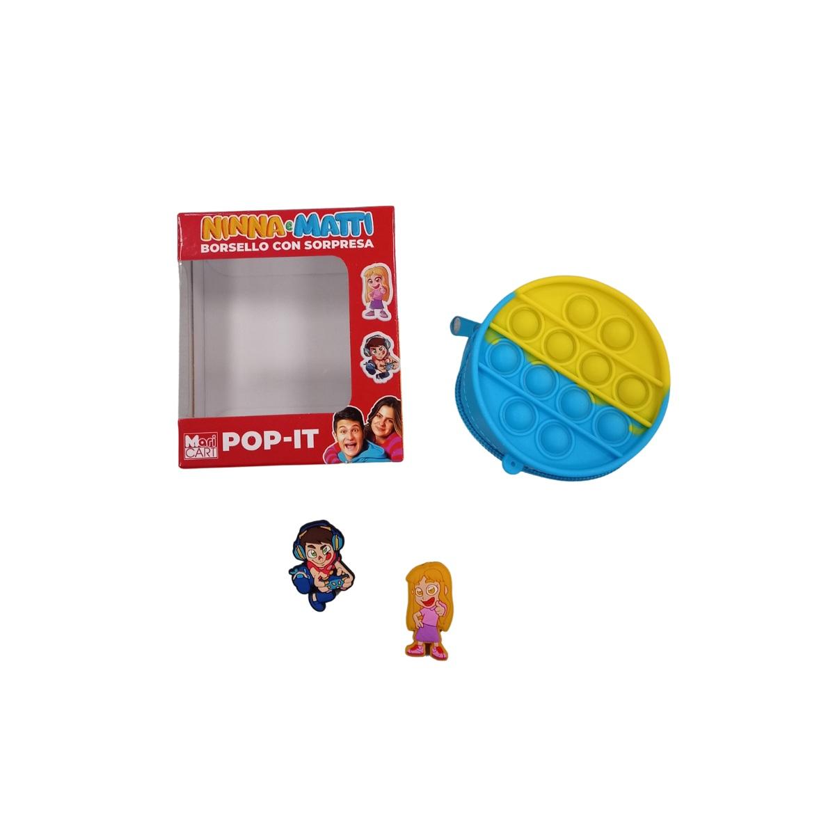 Borsello con sorpresa pop it ninna e matti