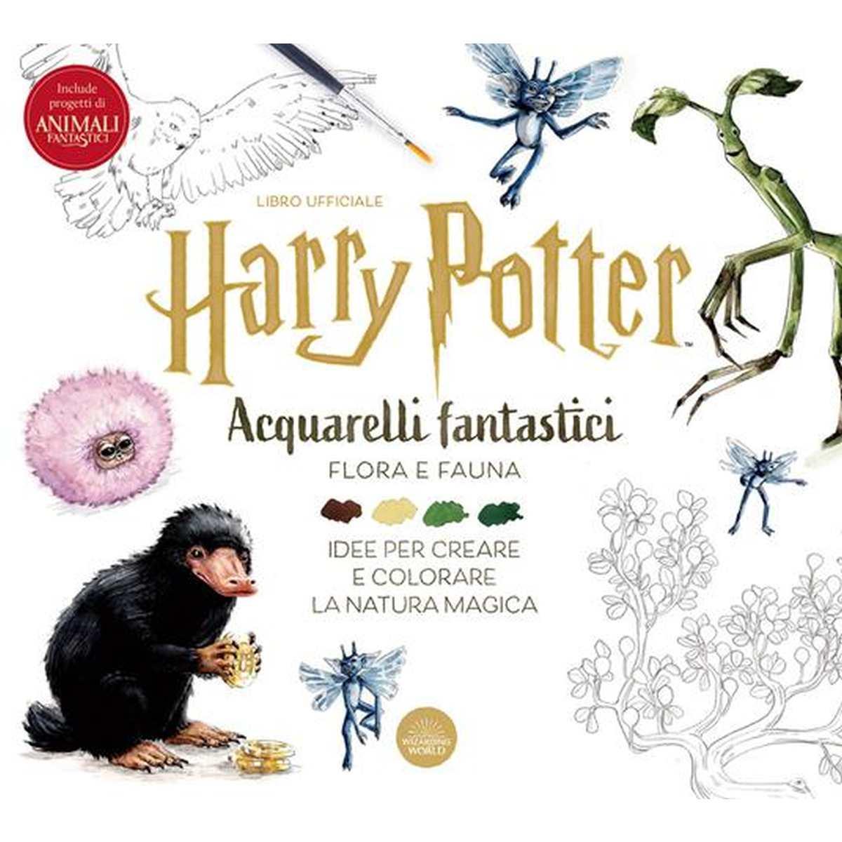 Harry potter acquarelli fantastici