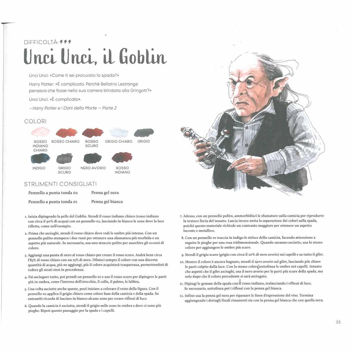 Harry potter acquarelli fantastici