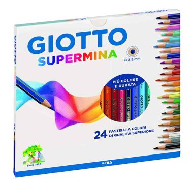 Pastelli giotto supermina 24 pezzi