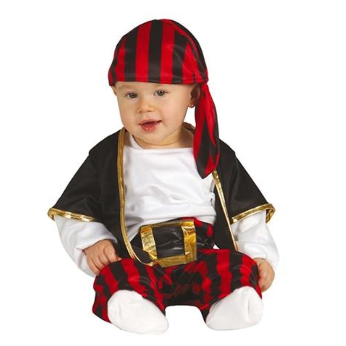 Costume baby pirata con bandana