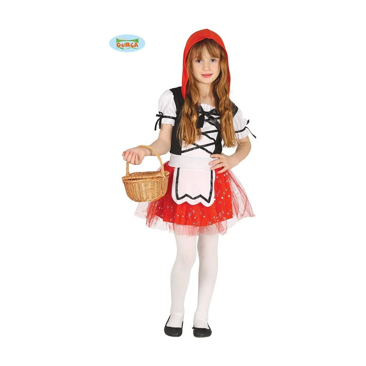 Costume capuccetto rosso 7-9 anni