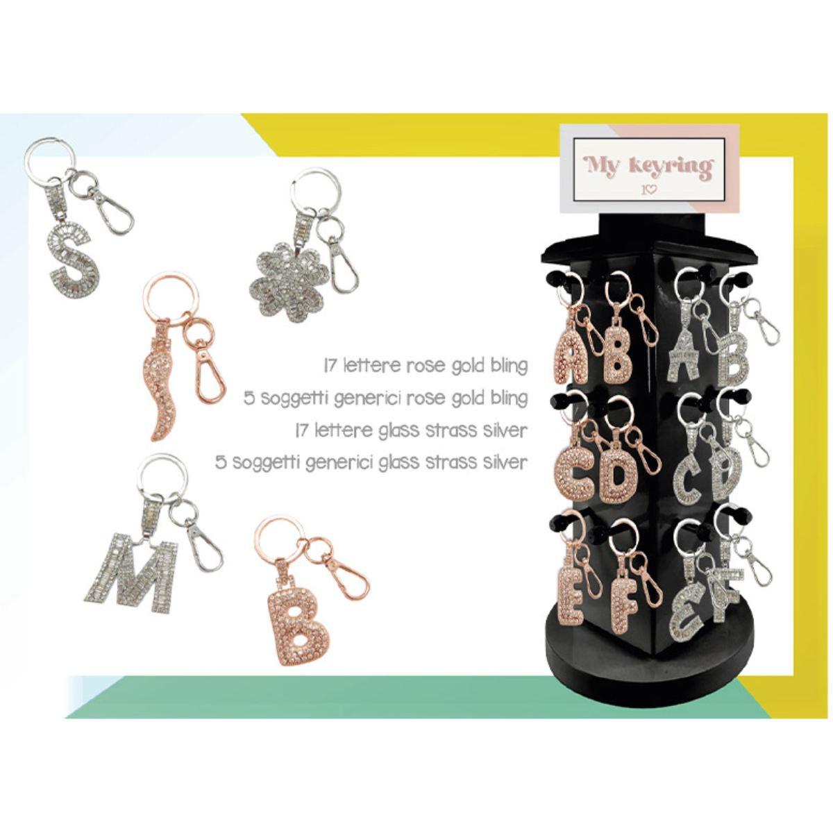 PORTACHIAVI MY KEYRING PERSONALIZZATI<br />