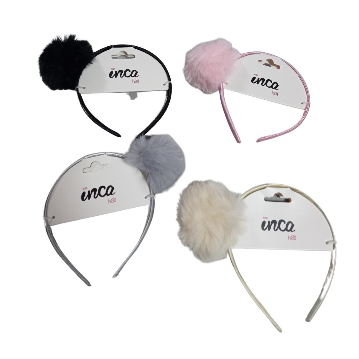 Cerchietto con pompon