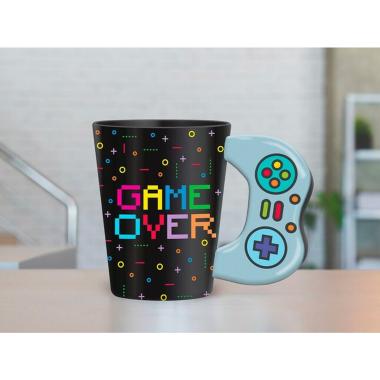 Tazza in ceramica game over