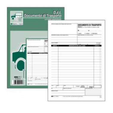 Documento di trasporto a4 33x3 autoricalcanti