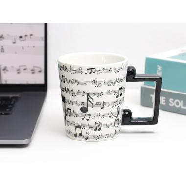 Tazza in ceramica music