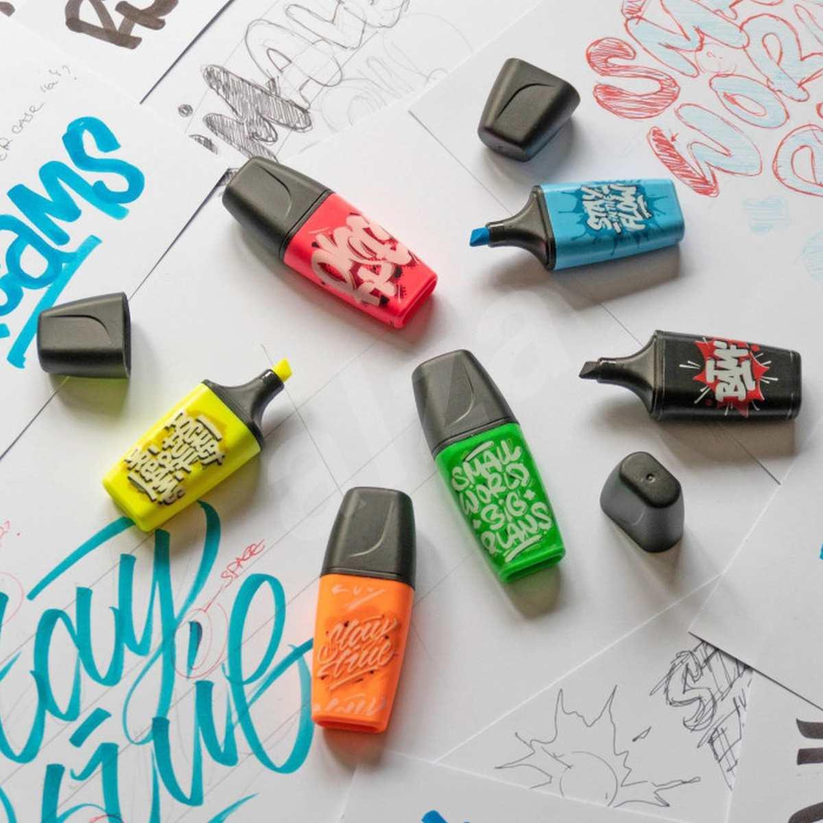 Evidenziatori boss mini by snooze one stabilo edition speciale