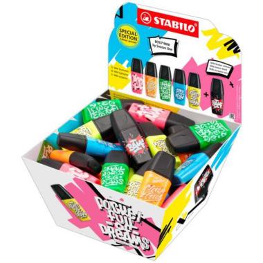 Evidenziatori boss mini by snooze one stabilo edition speciale