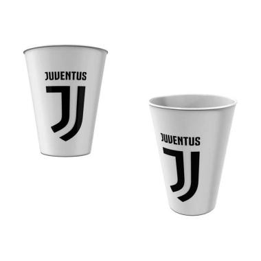 Bicchiere plastica con logo juventus