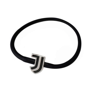Bracciale in silicone juventus con logo