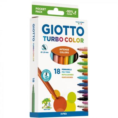 Giotto turbo color da 18 pezzi