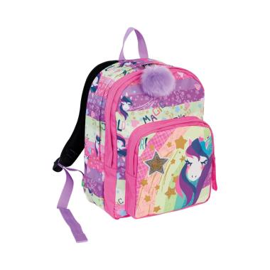 Zaino doppio scomparto sj gang sj ever rayly girl summer rose