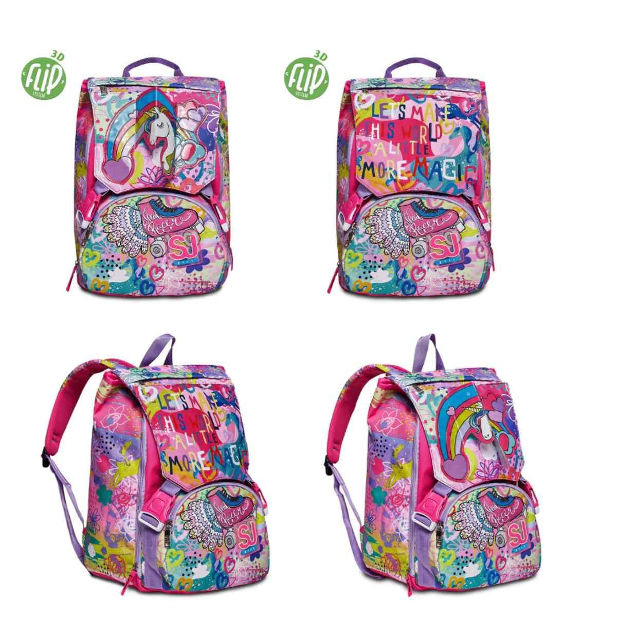 Zaino estensibile big - magicflip girl