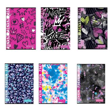Maxi quaderno a4 96/100 seven 7,1 girl