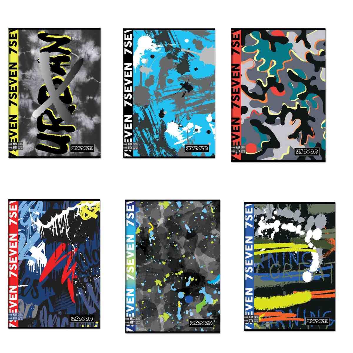 Maxi quaderno a4 seven 7,1 boy