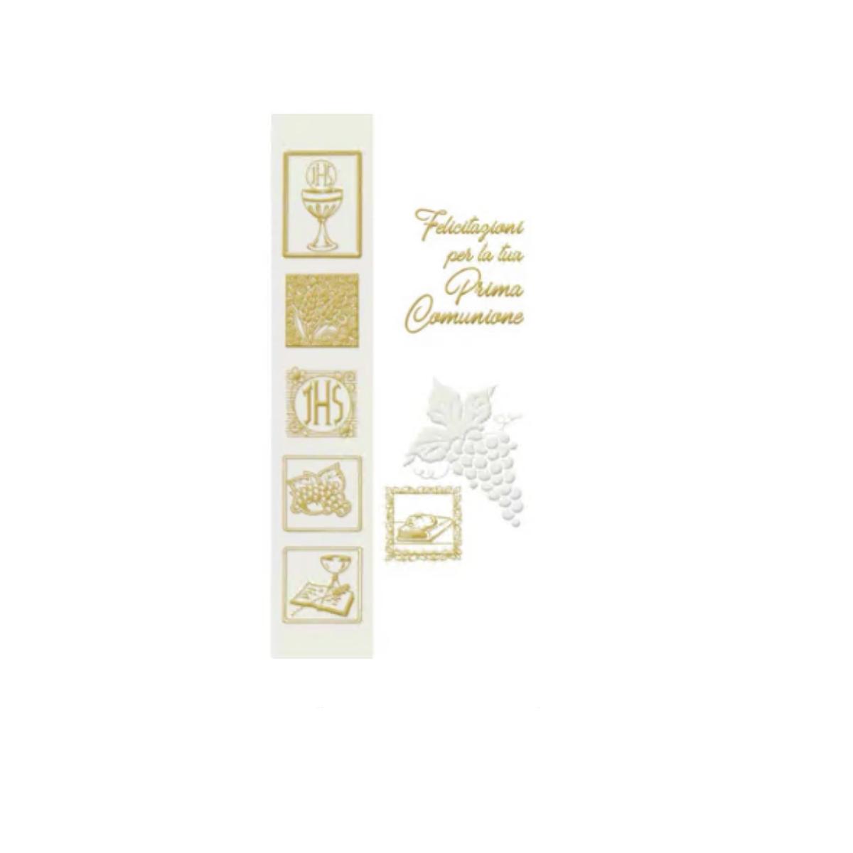 Biglietto felicitazioni per la tua prima comunione fe10130