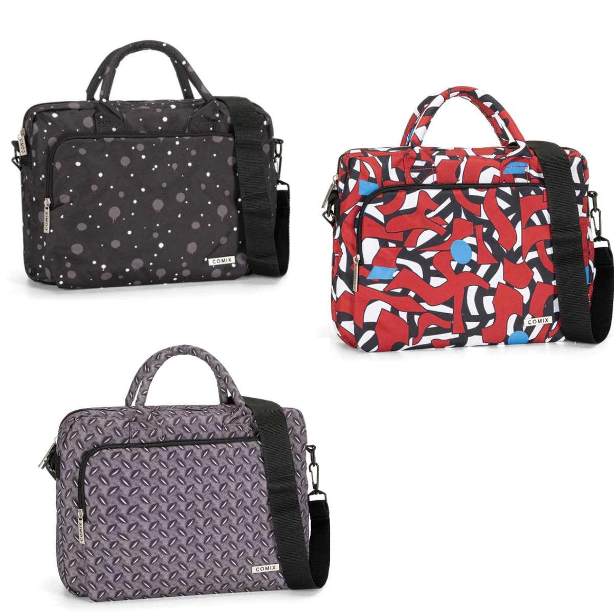 Slim  briefcase allover comix