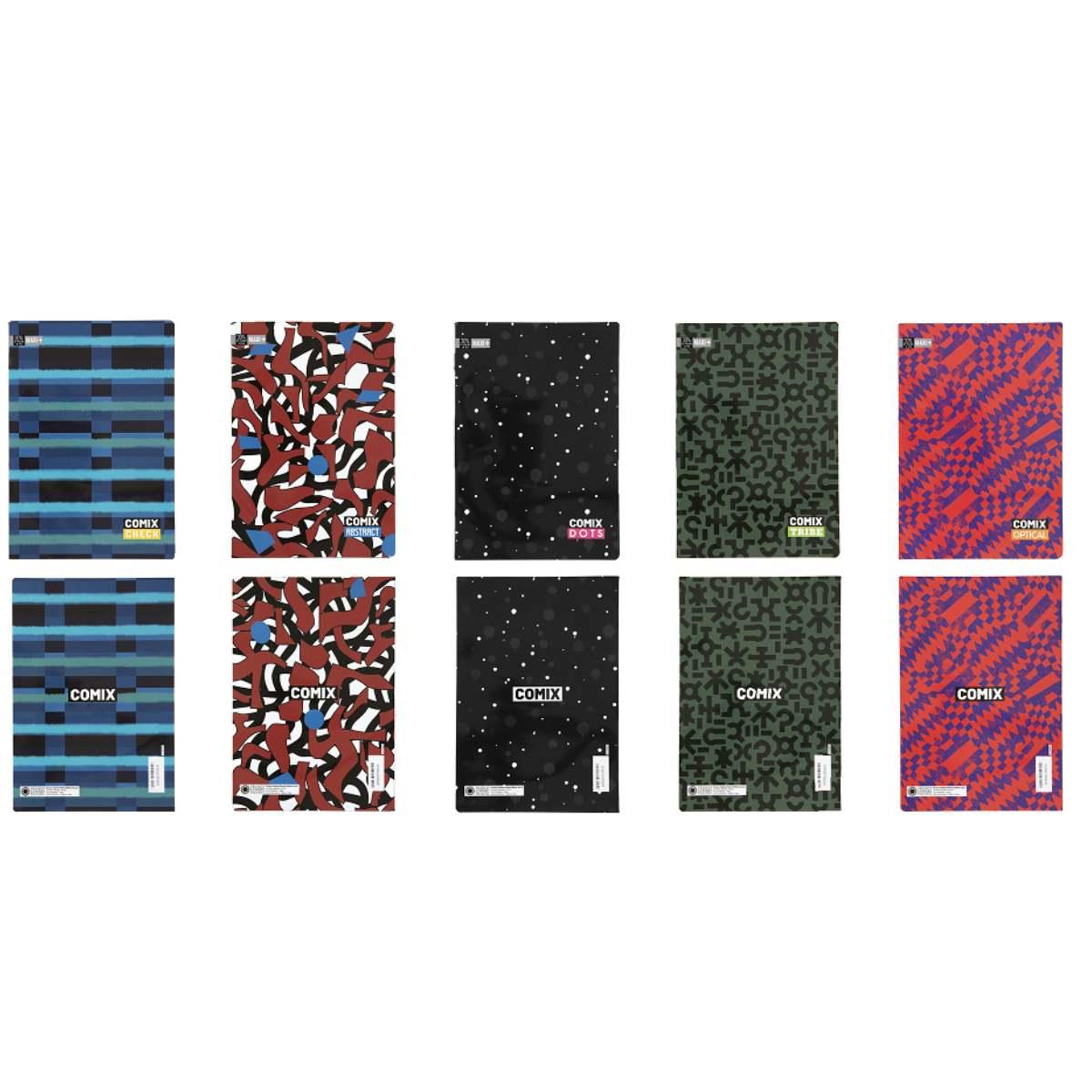 Maxi quaderno a4 comix allover