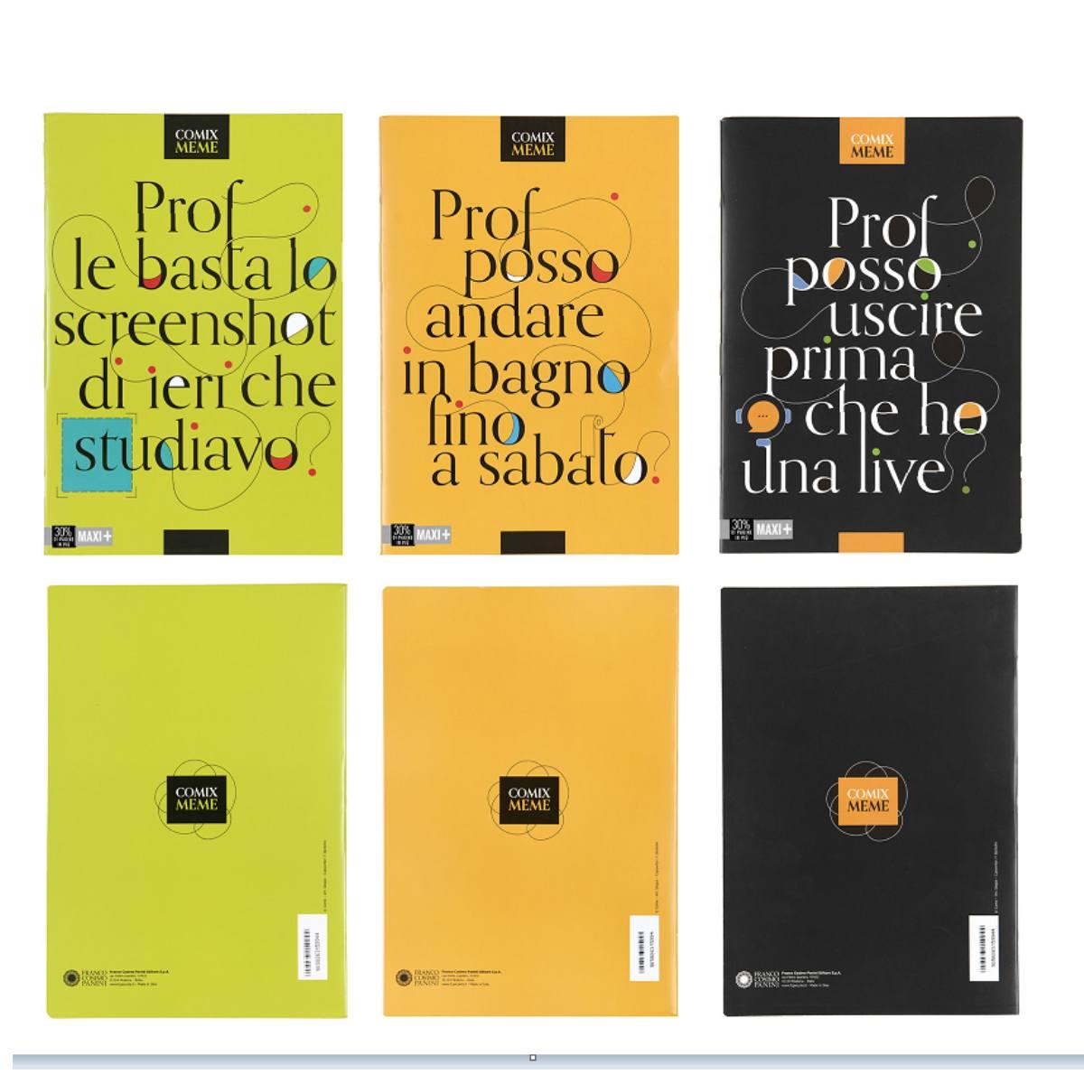 Maxi quaderno a4 comix special