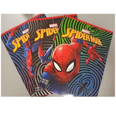 Quaderno maxi a4 spider man 96/100