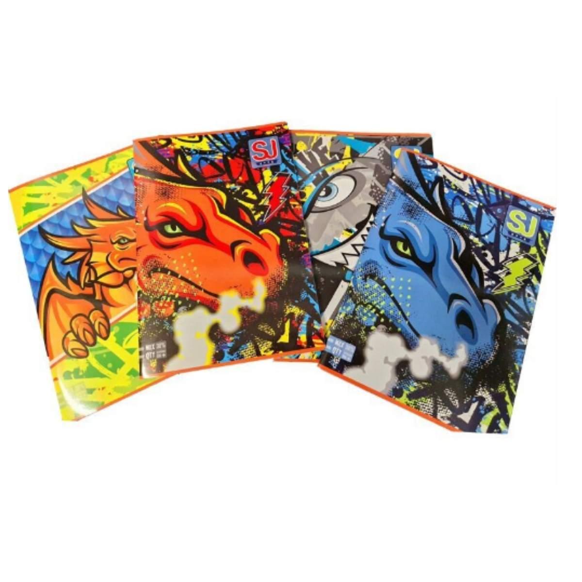 Maxi quaderno sj gang animali boy