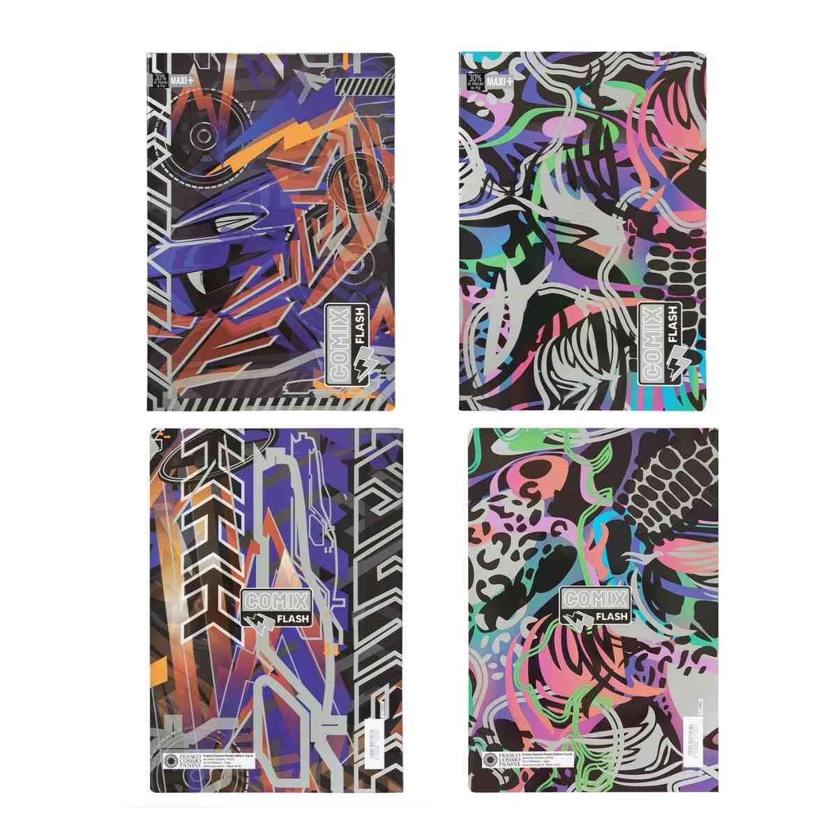 Maxi quaderno a4 comix flash
