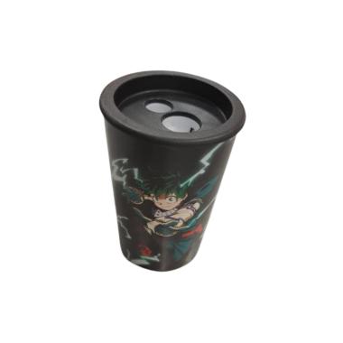 Temperamatite due fori in metallo my hero academia