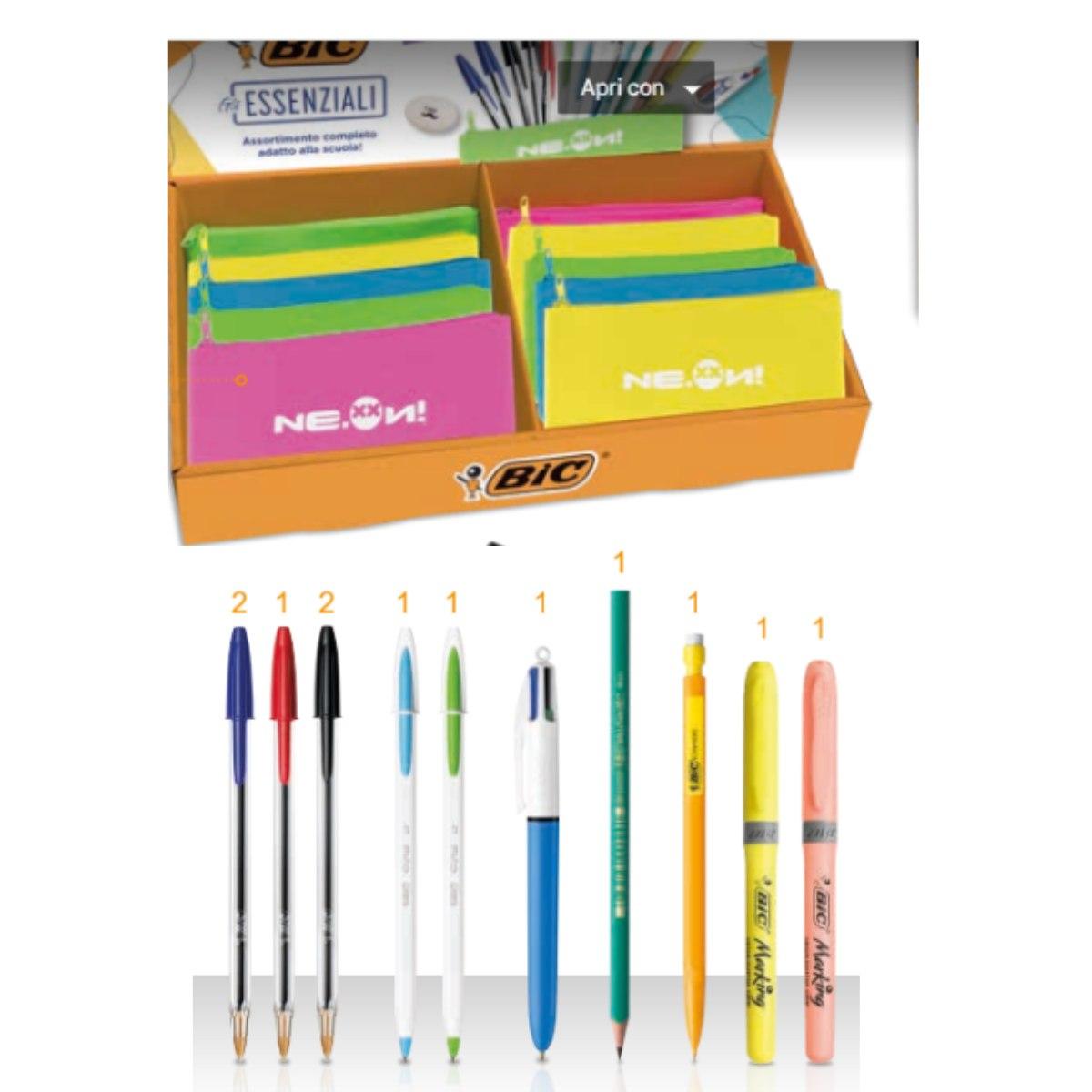 Bustina in silicone bic gli essenziali