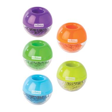 Porta fermagli magnetici colori fluo assortiti