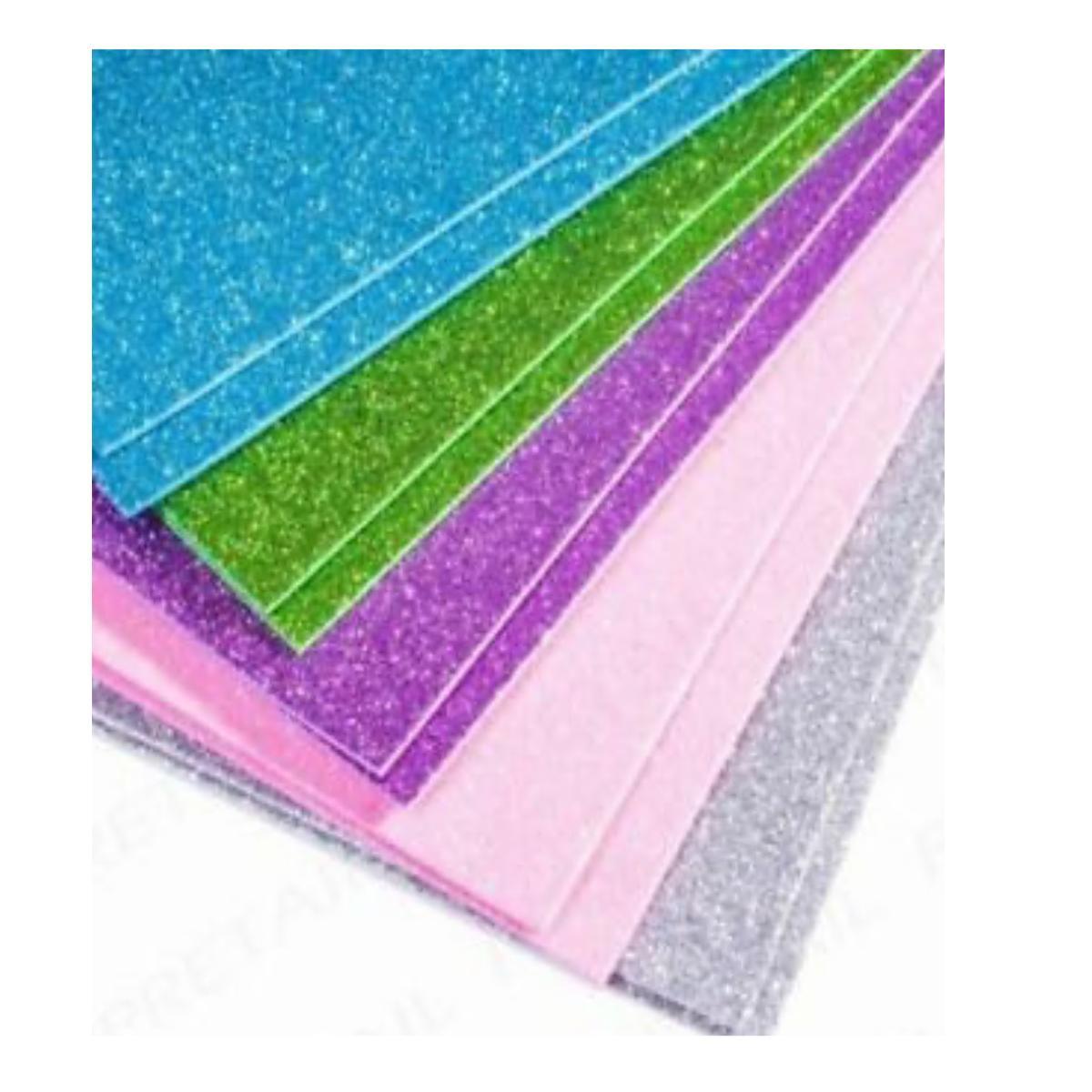 Foglio eva  glitter 2mm 40x60