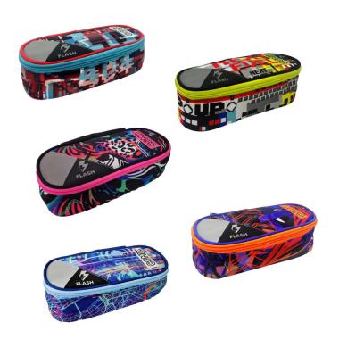 Astuccio ovale organizzato comix flash new