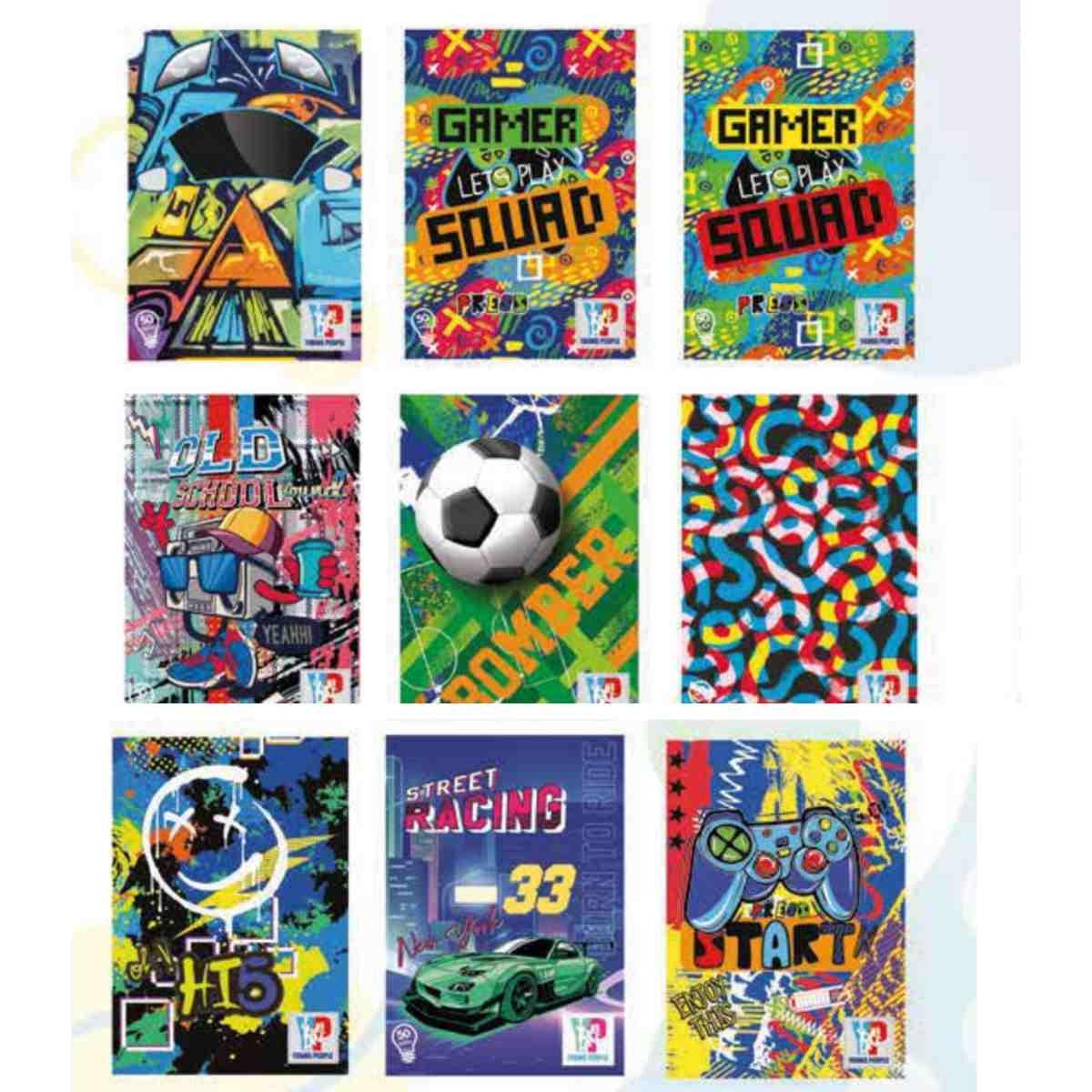 Maxi  quaderno  a4  young  people  boy