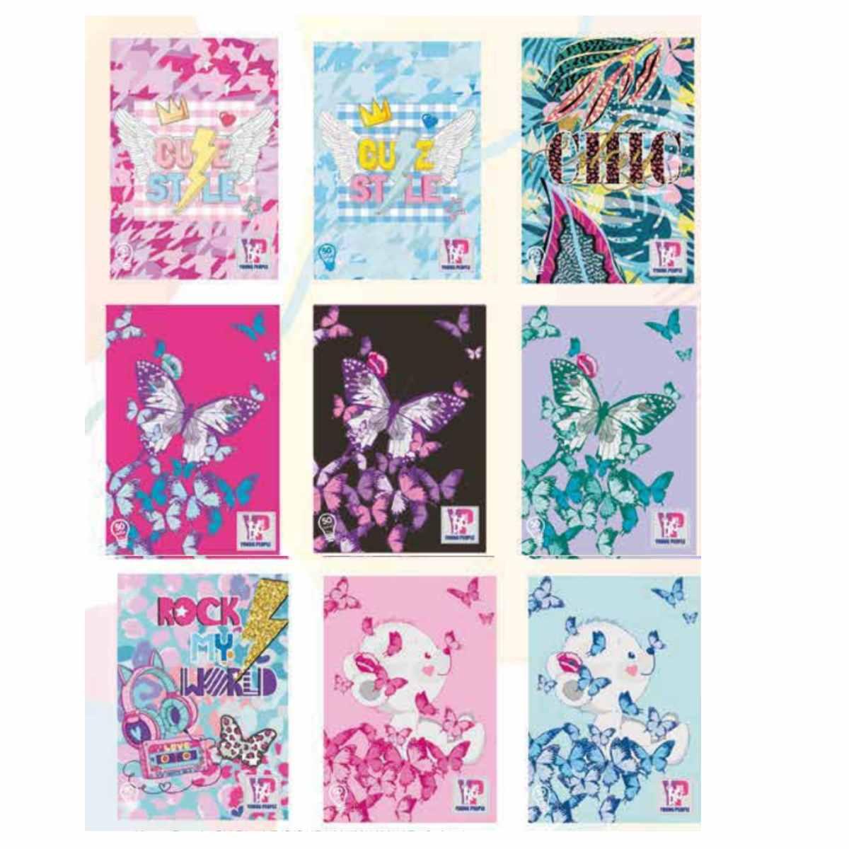 Maxi quaderno  a4 young people girl