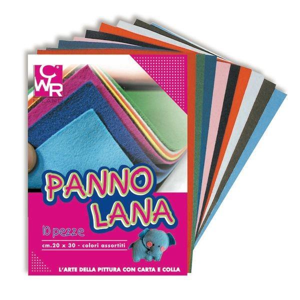 Cwr 10 pezze panno lana 20x30