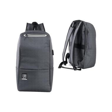 Zaino rpet 23 litri 43 x 28 x 17 cm grigio