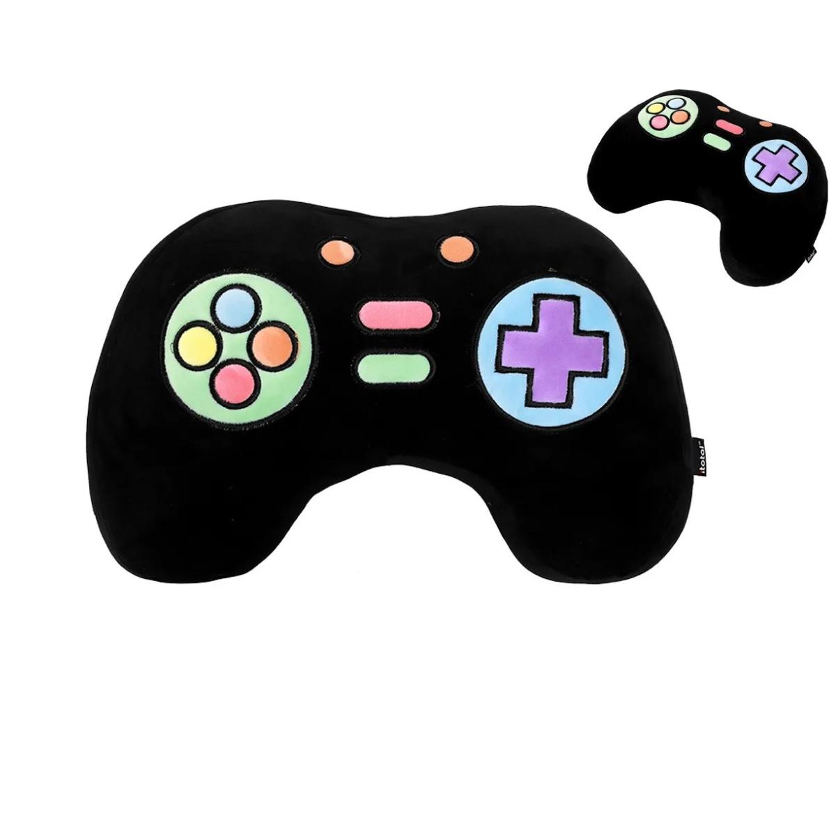 Cuscino let's play nero