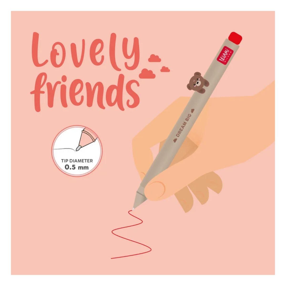 Penna gel lovely friends