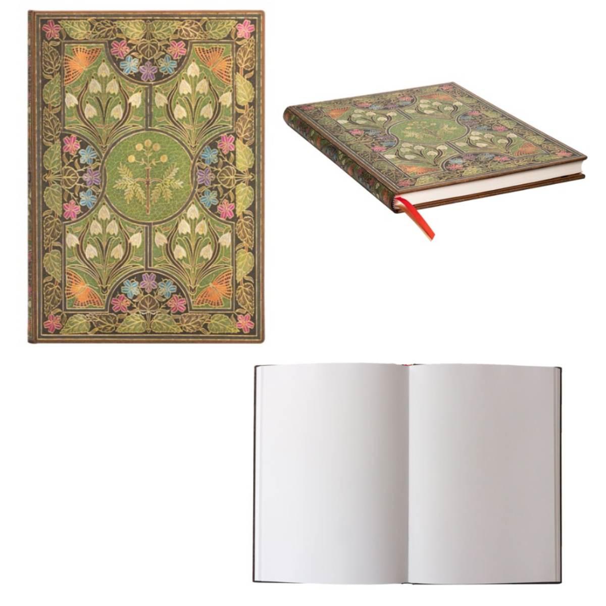 SKETCH BOOK A4 PAPERBLANKS POESIA IN FIORE<br />
