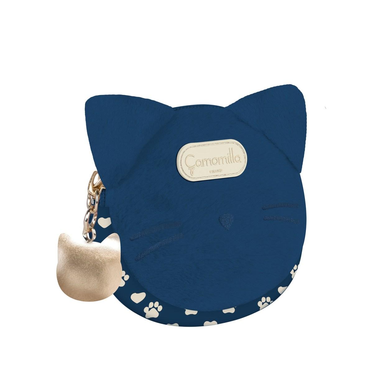 Portamonete camomilla con zampine e cuoricini