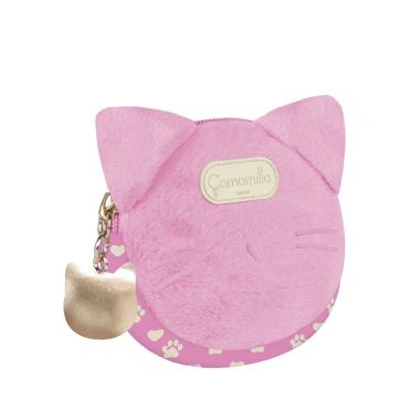 Portamonete camomilla con zampine e cuoricini