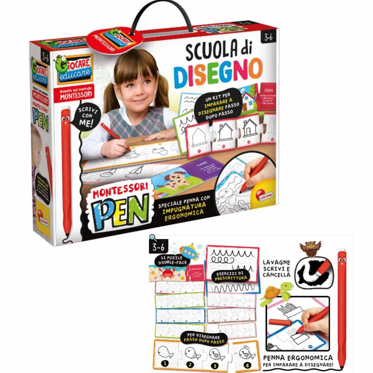 Giocare educare montessori scuola di disegno