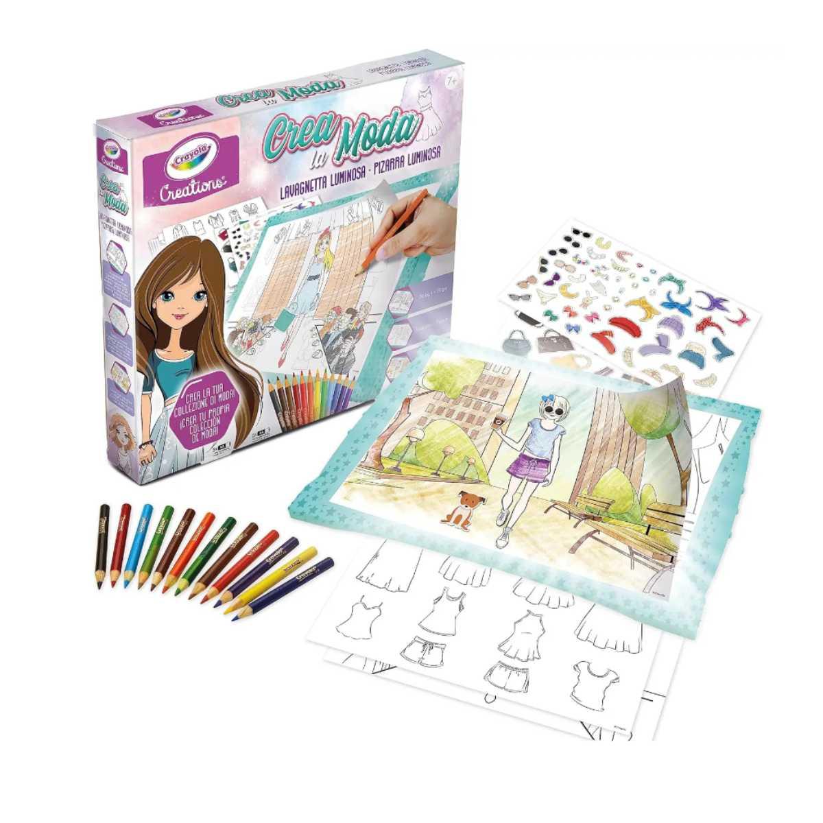 Lavagnetta luminosa crea la moda