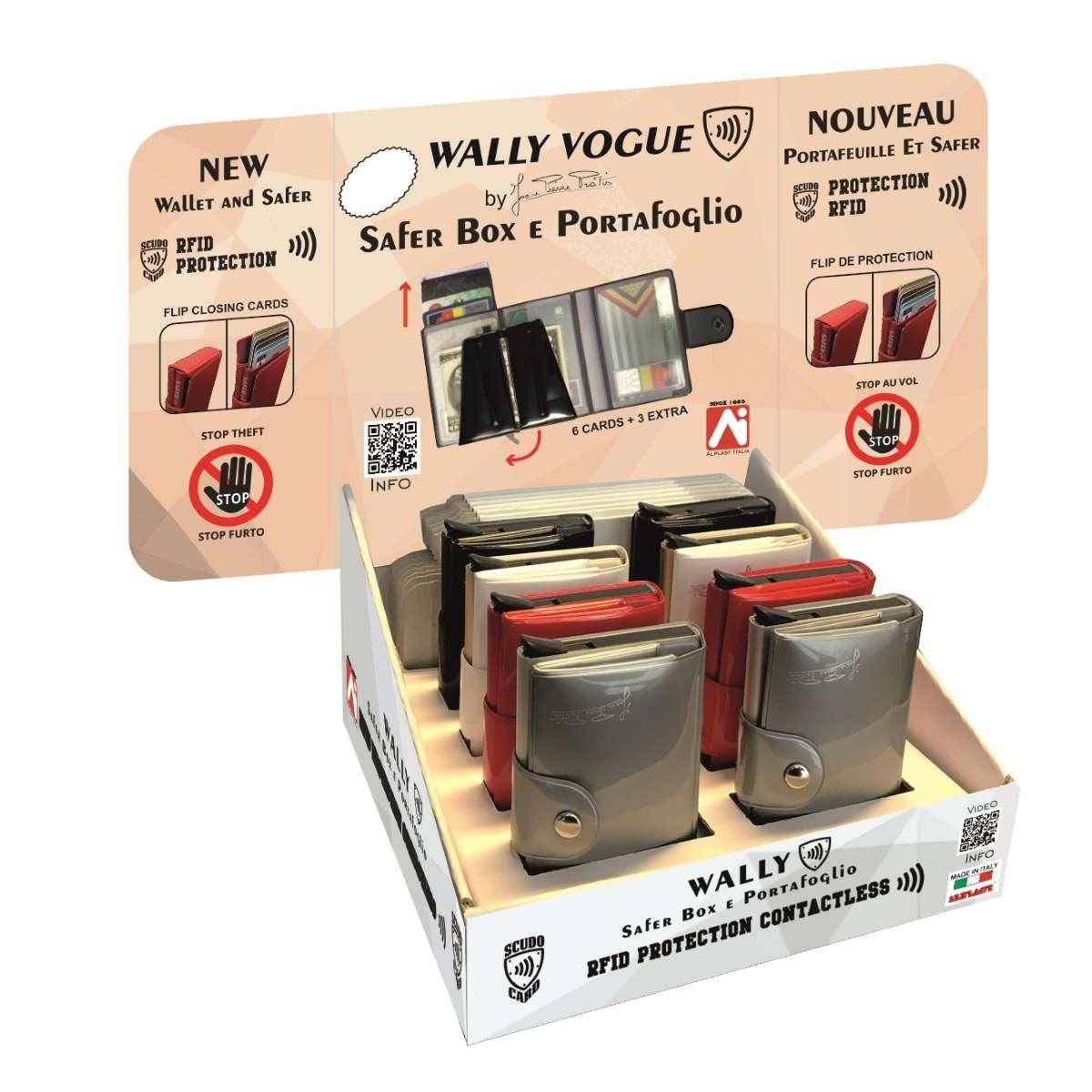 Portafoglio tascabile wally vogue by pierre pratis